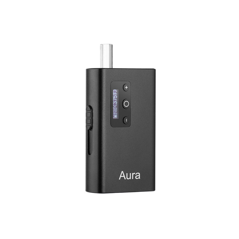 Aura Dry Herb Vaporizer (Jet Black)