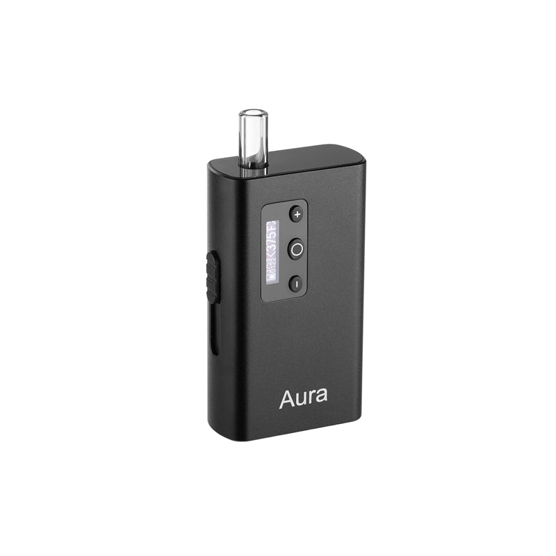 Aura Dry Herb Vaporizer (Jet Black)